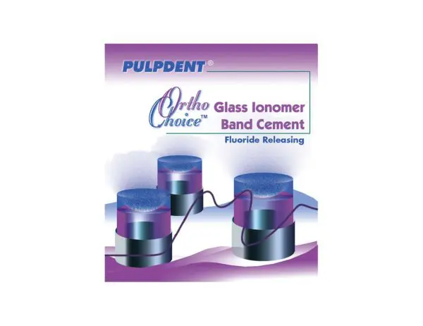 Ciment pour bande de verre ionomère