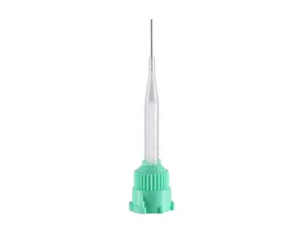 Embouts Automix transparents avec canule métallique pliable de calibre 19