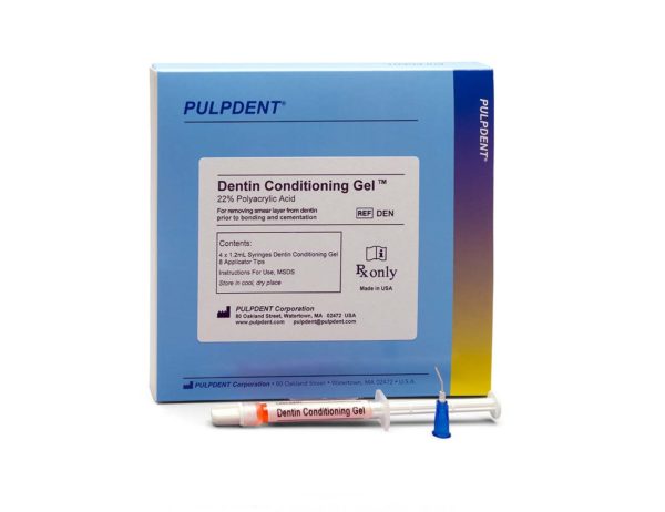 Gel de conditionnement de la dentine
