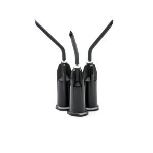 22 Gauge Black Prebent Black Dropper Tips