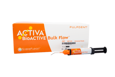 Pulpdent® présente la nouvelle génération de restaurations dentaires en vrac : ACTIVA BioACTIVE Bulk Flow