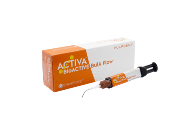 Pulpdent® présente la nouvelle génération de restaurations dentaires en vrac : ACTIVA BioACTIVE Bulk Flow
