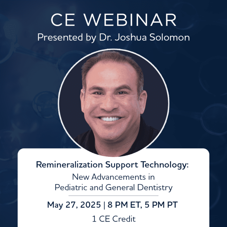 Lire la suite de l'article 📢 Join our Free Webinar: Remineralization Support Technology: New Advancements in Pediatric and General Dentistry